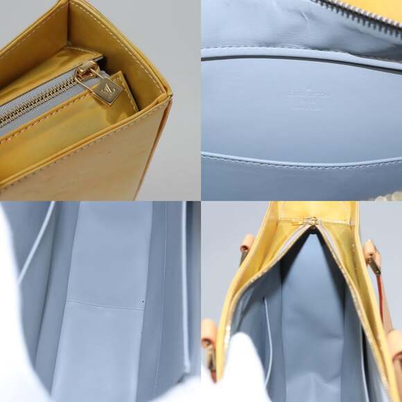 LOUIS VUITTON Monogram Vernis Columbus Tote Bag Gris M91028 - Picture 11 of 12